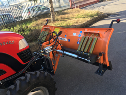 snowblade with plate for tractor ln 200 a