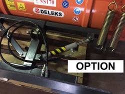 light snow plow for skid steer loaders lns 190 m