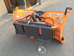 snowplough for up to 3 0 ton skid steer loaders lnv 250 m