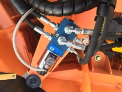 snowplough for up to 3 0 ton skid steer loaders lnv 300 m