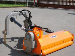 sideshift flail mower offset side mulcher for tractors deleks