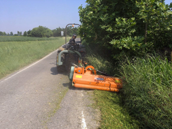 sideshift flail mower offset side mulcher for tractors deleks