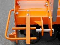 heavy rotavator tiller for tractors working width 180cm for soil preparation mod dfh 180