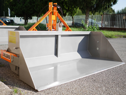 heavy hydraulic transport box for tractor pri 200 h