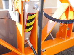 heavy hydraulic transport box for tractor pri 200 h