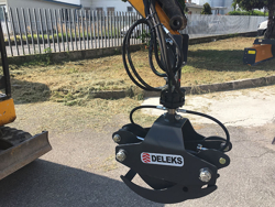 log grapple with rotator for mini diggers and forest cranes dk 10 gr 10