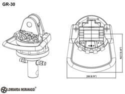 rotator lombarda ingranaggi gr30