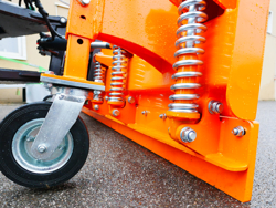 frontal snow plogh with mounting plate for tractor ssh 04 3 0 a