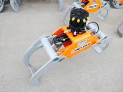 log grapple with fixed rotator for quick linkage dk 16 gr 55ff