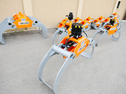 log grapple with fixed rotator for quick linkage dk 16 gr 55ff