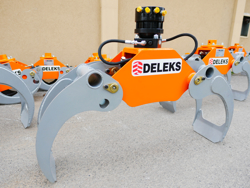 log grapple with fixed rotator for quick linkage dk 11 gr 30ff