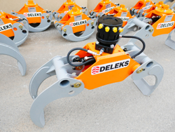 log grapple with fixed rotator for quick linkage dk 11 gr 30ff