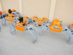 log grapple with fixed rotator for quick linkage dk 11 gr 30ff