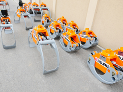 log grapple with fixed rotator for quick linkage dk 11 gr 30ff