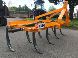 cultivator 215cm tiller with springs for soil preparation mod de 215 9