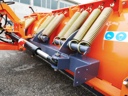 snowblade with plate for tractor ln 250 a