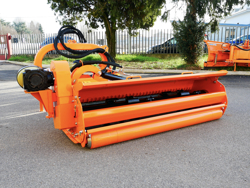 sideshift flail mower heavy offset side mulcher for tractors alce 200