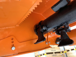 shredder with hydraulic side shift for orchard tractors mod jaguar 150