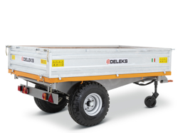 3 way hydraulic tipping trailer for tractor rm 14 t3