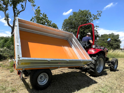 3 way hydraulic tipping trailer for tractor rm 14 t3