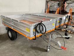 3 way hydraulic tipping trailer for tractor rm 14 t3