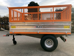 3 way hydraulic tipping trailer for tractor rm 14t3s