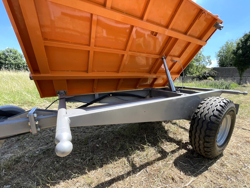 3 way hydraulic tipping trailer for tractor rm 14t3s