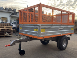 3 way hydraulic tipping trailer for tractor rm 14t3s