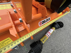 adjustable stone burier for tractors dfu 140