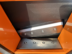 petrol chipper shredder woodchipper with engine dk 900 bs