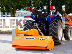 mulcher for compact tractors 100cm shredder mower with hammers lince 100