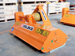 mulcher for compact tractors flail mower 165cm shredder with hammers lince 165