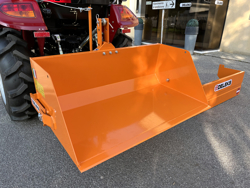 tipping transportbox for tractor bucket 140 l
