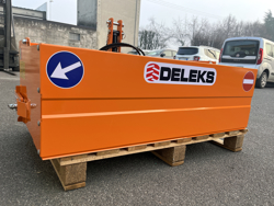 tipping transportbox for tractor bucket 120 h l