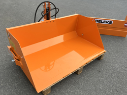tipping transportbox for tractor bucket 140 h