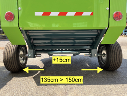 mini round baler for tractor 870