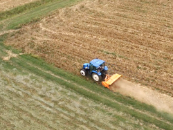 mower for tractors shredder mulcher bison 260