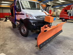 snow plow for cargo vans ln 200 j