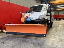 snow plow for cargo vans ln 220 j