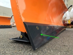 snow plow for cargo vans ln 220 j