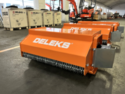 forestry mulcher of 80cm for mini excavators hydraulic shredder mod arm 80