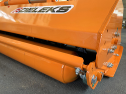 shredder with hydraulic side shift for orchard tractors mod jaguar 130