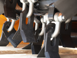 forestry mulcher of 80cm for mini excavators hydraulic shredder mod ar 80