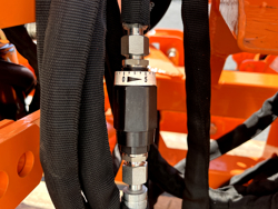 mini backhoe for universal compact tractors drs 1000