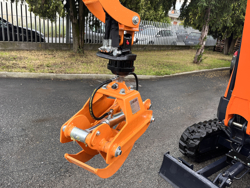 log grapple with rotator for mini diggers and forest cranes dk 10h gr 10