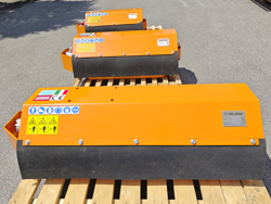 forestry mulcher of 100cm for mini excavators hydraulic shredder mod ars 100