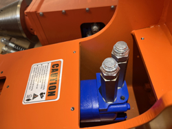 screw log splitter for mini excavator lsp40