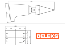 screw log splitter for mini excavator lsp40