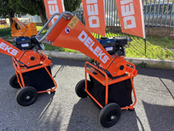 petrol chipper shredder dk 300 bs