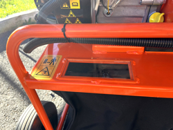 petrol chipper shredder dk 300 lc